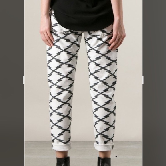 Isabel marant etoile printed Nea jeans - Picture 2 of 7
